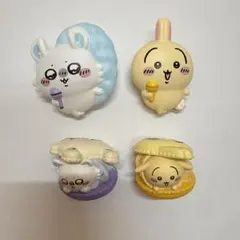 うさぎ　モモンガ　4点セット