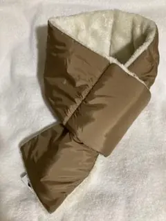 新品　しまむら　CLOSSHI　ポケッタブル コンパクト ボア マフラー