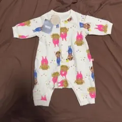 BREEZE 動物柄ロンパース 60サイズ