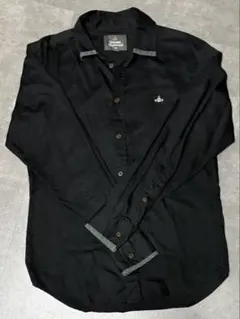 Vivienne Westwood MAN 長袖シャツ ブラック 46 - メルカリ