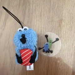 コラボ限定【パペットスンスン】指人形マスコット　ピック付き