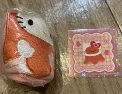キティ　ポーチ×シール　にっこりーノ