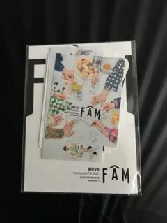 We're FAM LIVE TOUR 2023 パンフレットとシール