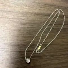 プラチナ】Pt850 Pt900ネックレス ダイヤモンドネックレス 0.5ct 