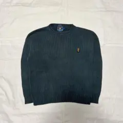 Fred Perry ダークグリーン ケーブルニット M - メルカリ