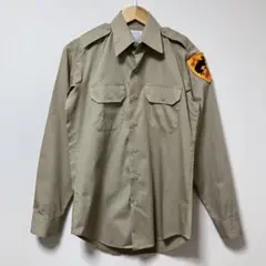 USA製　LOGAN MILITARY SUPPLY シャツ　秋　ヴィンテージ