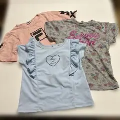 女の子　140センチ　Tシャツ 3点セット　まとめ売り