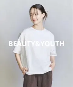 BEAUTY&YOUTH ハイゲージコットン天竺 シーム Tシャツのサムネイル