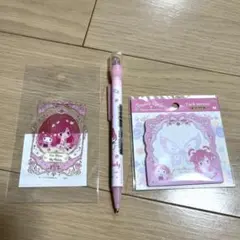 マイメロ付箋タックメモ・シール・ペンセット