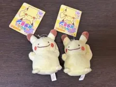 へんしん メタモン ぬいぐるみ キーホルダー ピカチュウ - メルカリ