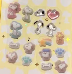 ボンボンドロップシール コットンパフィーシール おすそ分け