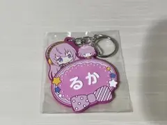 プロセカ サンリオコラボ 巡音ルカ ミニキャラネームラバーキーホルダー