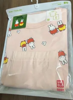 UNIQLO Miffy ベビーパジャマ 80サイズ 半袖　ピンク