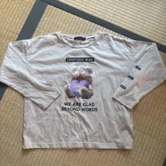 LOVETOXIC 長袖Tシャツ ベアプリントのサムネイル