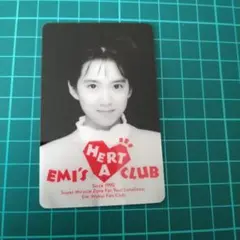 d*9様 和久井映見　ファンクラブ会員証