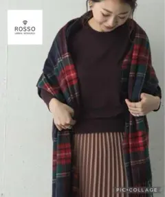 アーバンリサーチ　URBANRESEARCH ベーシック クルーネック ニット