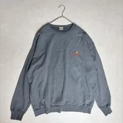 Carhartt カーハート スウェット グレー 刺繍ロゴ