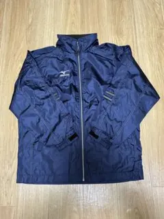 ★【期間限定価格！】Mizuno ウィンドブレーカー 上着 ネイビー M