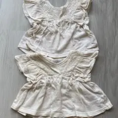 姉妹　WILL MERY フリル袖トップス 80 90