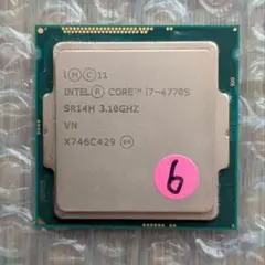Intel Core i7-4770S 3.10GHz CPU