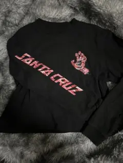 SANTA CRUZ ブラック トレーナー