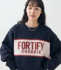 FREAK’S STORE ネイビー ニットセーター