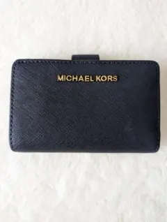 マイケルコース二つ折り財布*美品* ビルフォールド ジップ コンパクトウォレット