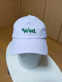 nikoand Wed. ロゴ刺繍キャップ ライトパープル