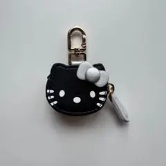 キティちゃん コインケース ブラック 黒 Airtag入れ
