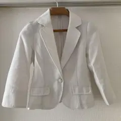 ジャケット レディース ホワイト M 春 夏