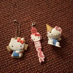 ハローキティ キーホルダー 3点セット
