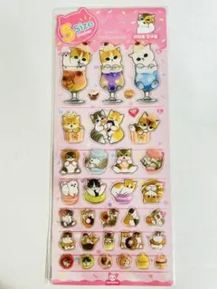 売り尽くし5サイズシールセット モフサンド5枚セット