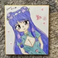 ファンアート らんま シャンプー 手描き イラスト 色紙