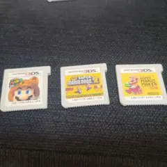3DSカセットマリオ3個セット