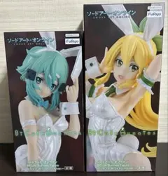 SAO　フィギュア　バニー　シノン・リーファ　ホワイトパールバージョン