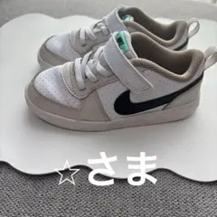 Nike スニーカー ホワイト/グレー/ブラック ベルクロ　16.5センチ