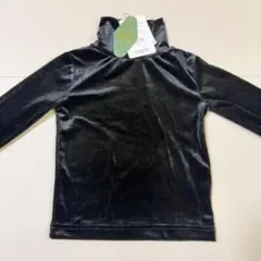 新品⌇softcheese ベロア ロンT ブラック 90サイズ