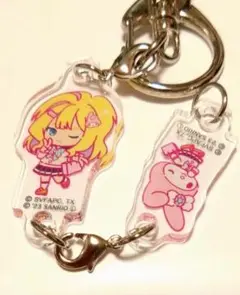 シャドウバースF　キーホルダー　小鳥遊ツバサ×マイメロディ