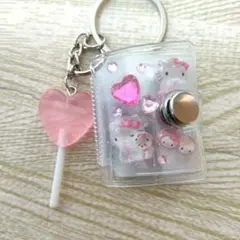 新作　正規品　ボンボンドロップシール　ミニミニシール帳　完成品　キティⅲ