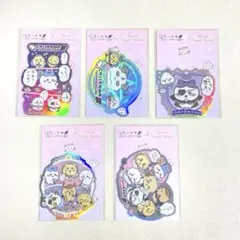 ちいかわ てんし♡あくま プリズム トラベル ステッカー 5種 シール 新品