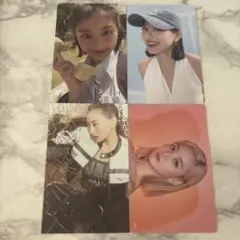 TWICE ジヒョ トレカ ステッカー 4枚セット