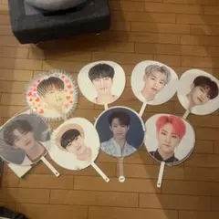 hoshi ホシ セブチ sventeenまとめ売り うちわセット