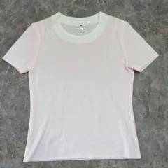 courrèges 半袖ニット ピンク 5