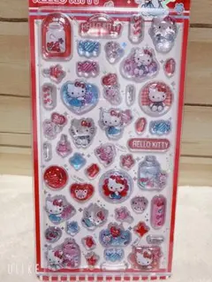 ボンボンドロップシール風♡硬いシール♡海外正規!!キティ