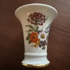 美品⭐️ドイツ製　クライバー社　Kleiber 22K フラワーベース　花瓶のサムネイル