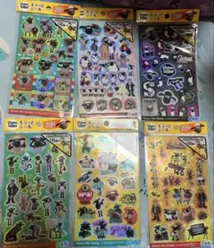 ひつじのショーン キラッとシール 6枚セットのサムネイル