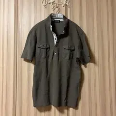 COMME CA ISM ポロシャツ カーキ Mサイズのサムネイル