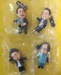 ダイアン　ゴイゴイスー　4個セット　ゴイゴゴイでスーススーなガチャキーホルダー