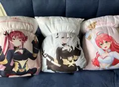 【新品未使用】ホロライブ 魔法少女ホロウィッチ！ ロングクッション 3種類