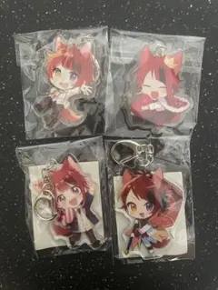 すとぷり 莉犬くん アクリルキーホルダー 4個セット